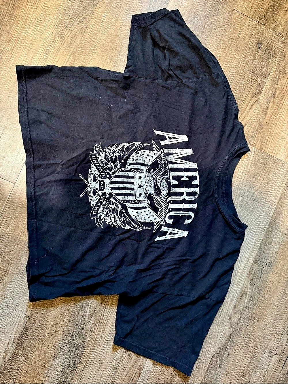 America crop shirt